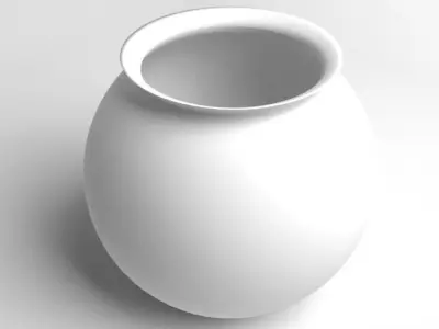 Aquarium - Fish-Bowl 3D model