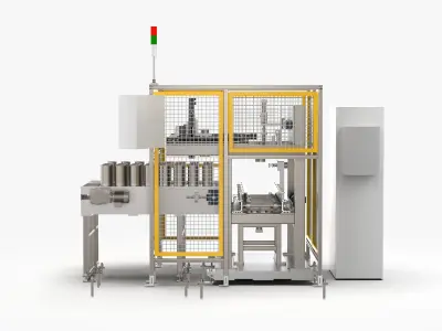 Cylinder Liner Pressing Machine 3D model