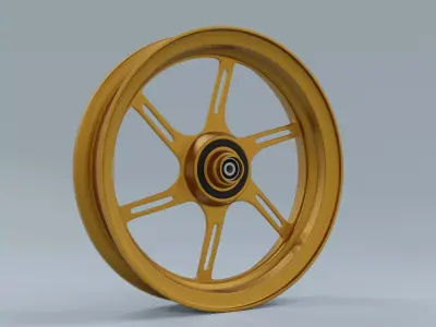 Motorcycle Mags Free 3D model