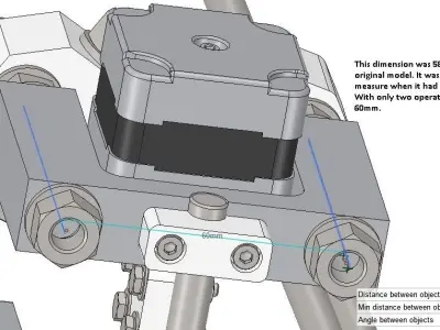 Modified Mendel Huxley Free 3D model