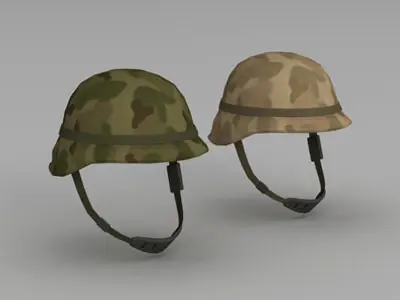 Army helmet 3D model