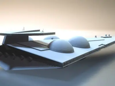 STAR WARS - ALL STARSHIPS PACK Low-poly 3D model