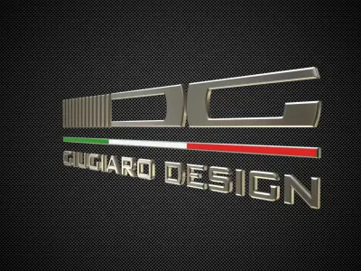 giugiaro italdesign logo 3D model