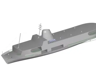 Ship 2 3D model