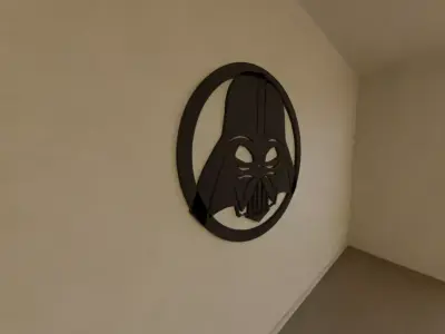 Star Wars Wall Art STL File 3D Print Model 3D print model