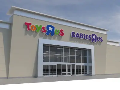 Retail-012 Toys R Us Babies R Us 3D model