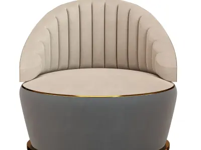 Roche Bobois Consonance armchair 3D model