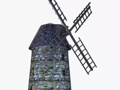 Old Windmill 3D model