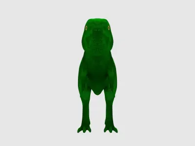 TRex Dinosaur Low-poly 3D model