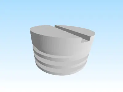 POB saw 3D print model