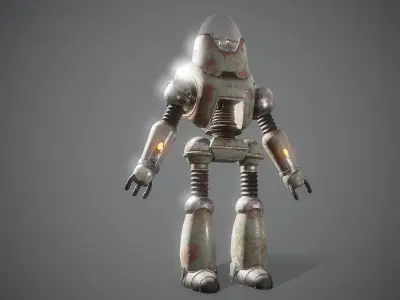 Fallout - Protectron Robot  3D model