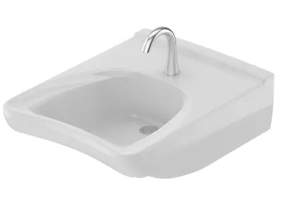 TOTO Commercial Wall-Mount Wheelchair User Lavatory 3D model