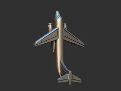 Airplane C-390 3D print model