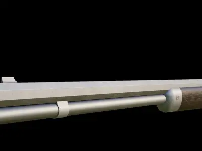 Winchester 1892 Free low-poly 3D model