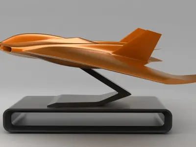 Bomber Concept 3D model