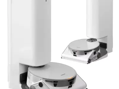 Samsung Jet Bot Robot AI Vacuum with Clean Station 3D model