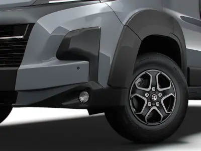 Vauxhall e Movano Van L4H2 2024 3D model