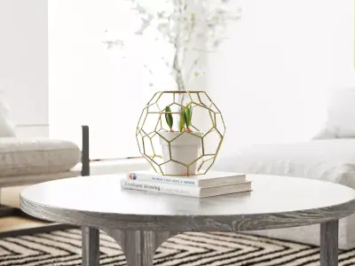 Interior Modern House Octane Free low-poly 3D model