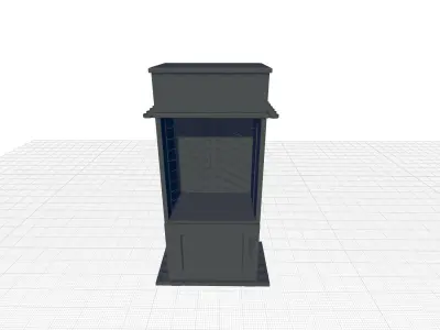 Tuff Stor by American Furniture Classics Fishing Storage 3D model