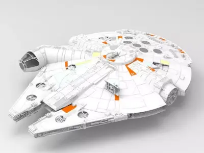Millennium Falcon 3D model