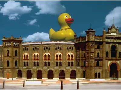 Plaza de las Ventas Low-poly 3D model