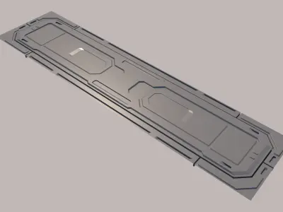 Sci-Fi Panel SET 3D model