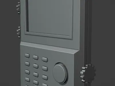 Scifi Communication Portable Device 3D model