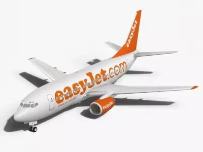 easyJet Boeing 737-700 3D model