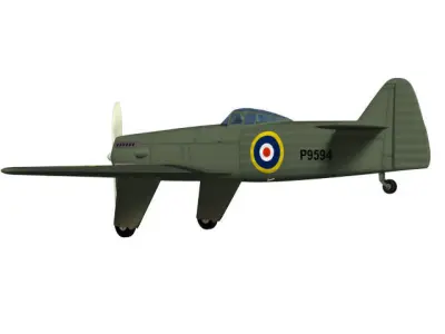 Martin Baker MB2 3D model