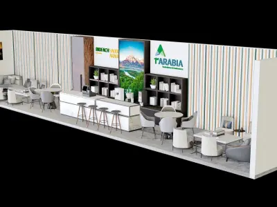 Booth Design Latest Free 3D model