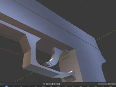 this is a P250 Gun Free low-poly 3D model