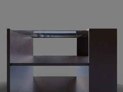 Coffee Table Free low-poly 3D model 2