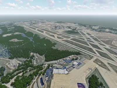 Pittsburgh International Airport 3D model