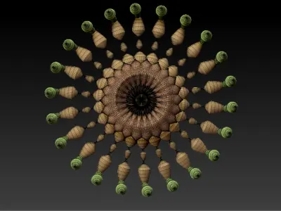 Chandelier Fantasy 3D model