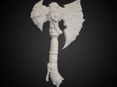 Stylized Axe 20 3D model