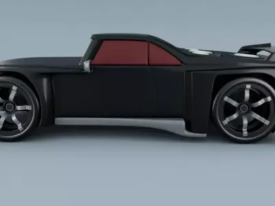 Hot Wheels Bassline 3D model