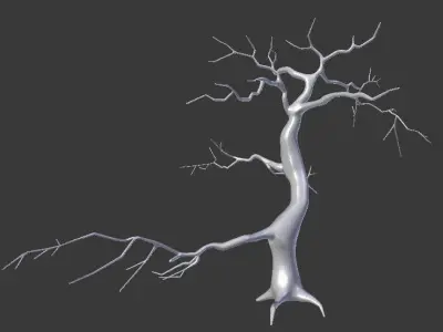 High Polly multi part Bonsai Maple 3D model 3D model