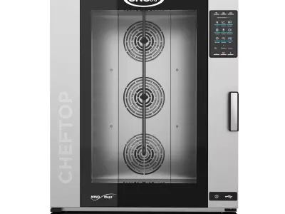 Commercial combi oven Unox CHEFTOP 3D model