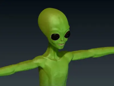 Alien 3D model 27