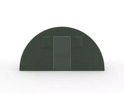 Military Tent 04 3D model