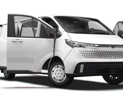 Chevrolet Express Max L2H1 HQ Interior 2025 3D model