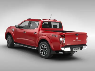 Renault Alaskan 2017 3D model