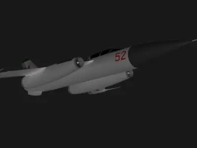 Yakovlev Yak 28P Firebar 3D model