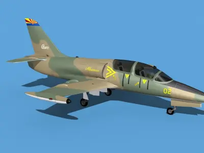 Aero Vodochody L-39C Albatross V08 3D model
