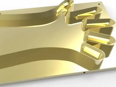 Mold for PE Glove Machine 3D model