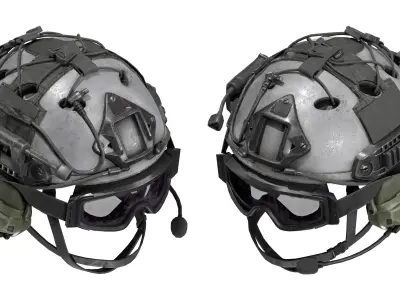 SHADOW COMPANY OPS CORE BUMP HELMET Low-poly 3D model
