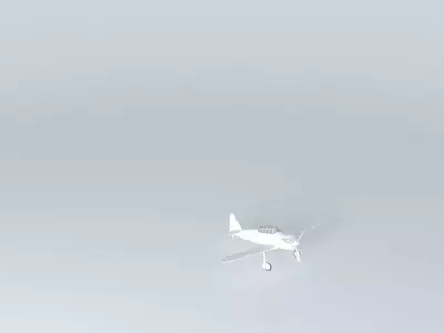 Mitsubishi Zero Free 3D model