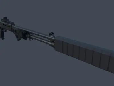 BenelFi I4 Mod Professional 3D model