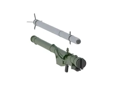 Strela 2 9K32 Strela-2 3D model