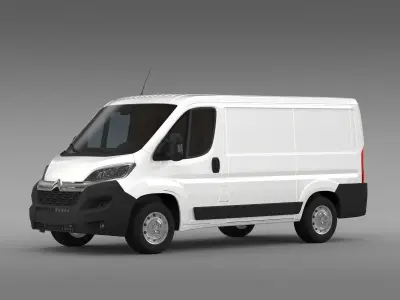 Citroen Jumper Van L1H1 2017 3D model